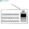 Retekess TD121 24 Bed Wireless Calling Host Receiver with Voice Reporting Medical intercom system alarm for Nurse Calling System