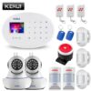Kerui Wireless GSM Burglar Alarm System Is Compatible With Anti-pet Motion Detector