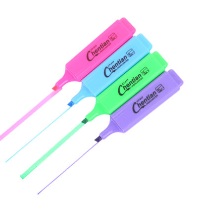 Wholesale rainbow highlighter pen highlighter pen marker custom logo highlighters