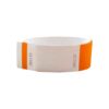 Solid New Orange 1" Tyvek Wristbands Stub Detachable for ID Paper Wristbands for Party Events,Only 500 Pieces