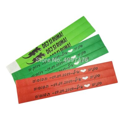500c Over 21 Verified Identification Tyvek wristband Paper Cheap EventWristbands Premium Drinking Age Bracelets for Party Events