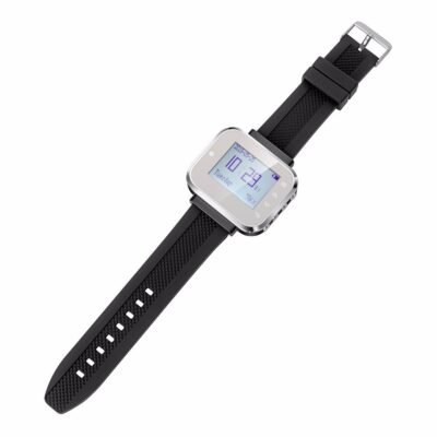 KERUI KR-C166 Fashionable White Black Wireless Waiter Pager Calling System Watch Hospital Bank Hotel Restaurant Calling System