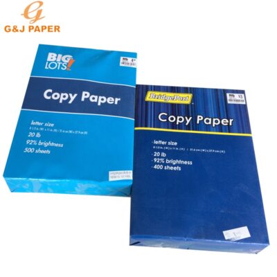 98% Brightness Copy paper Letter Size 80GSM
