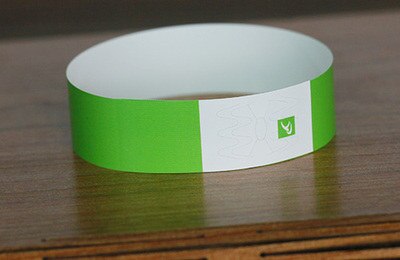 200 pack color Printing Paper Wristbands For Events entrance ticket Wristbands for Bar private Party competition Tyvek bracelet