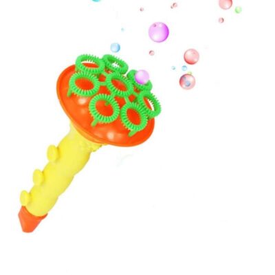 Random Water Blowing Toys Bubble Gun Soap Bubble Blower Outdoor Kids Child Toys Polyporous Machine birthday