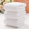 Soft White Cheap Face Towel Small Hand Towels Kitchen Towel Hotel Restaurant Kindergarten Cotton Towel