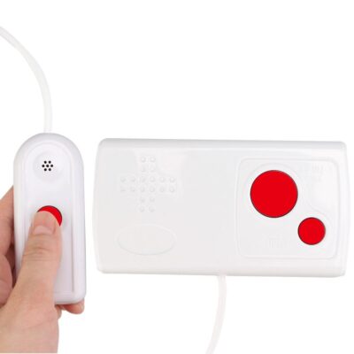 Retekess Voice Reporting Wireless Nurse Calling System with 60-Bed Receiver + 2 Call button for hospitals Personal clinics