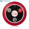 RETEKESS T117 Hookah Wireless Waiter Call Button Restaurant Pager Transmitter Restaurant Pager For Cafe Factory Dentist