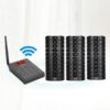 668-S Restaurant Pager Wireless Calling System Queuing Buzzer with 30 Coaster Receivers Guest Paging-Queuing System 100-240V