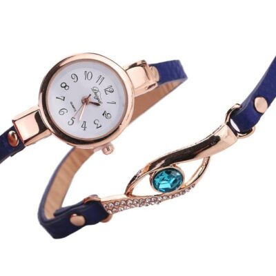 Hot Sale Fashion Women watches Diamond Top Style Around quartz watch Leatheroid Quartz elegant Wrist Watch Relogio Feminino