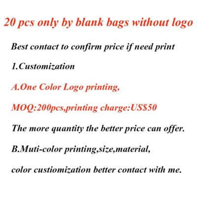 20 pieces New Wholesales reusable bags non woven /shopping bags/ promotional bags accept custom LOGO