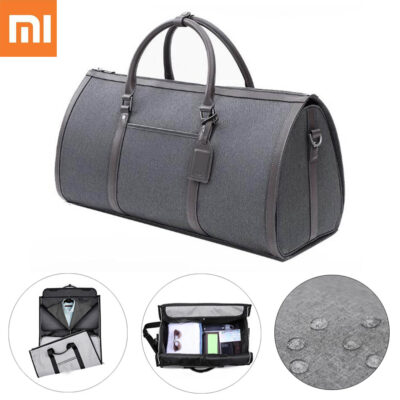 90 FUN Large Capacity Foldable Luggage Bag Waterproof Cylinder Handbag Suit Storage Duffel Shoulder Bag Pack for Travel Business Outdoor From Xiaomi Youpin