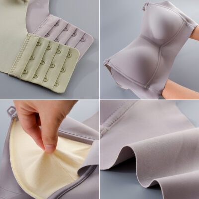 New Silk Nursing breast-feeding bra without steel ring