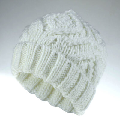 New knitted wool hat women's autumn
