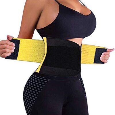 Women's waist training strip belt
