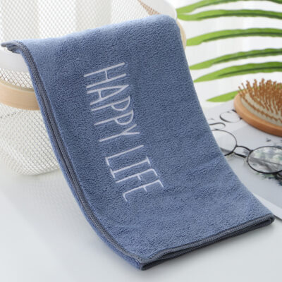 High-dense velvet towel