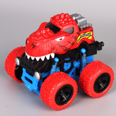 Children's four-wheel toy car boy simulation off-road model night market stall wholesale